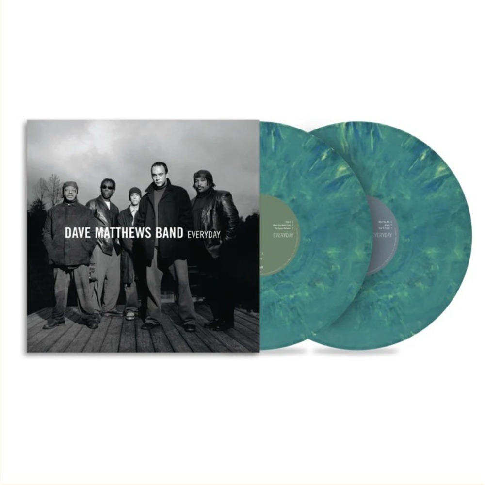 Dave Matthews Band Everyday Vinyl 2LP Cove Colored Teal Swirl First Press Sealed